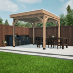 Douglas overkapping, 302 x 292 cm Verando, Pure